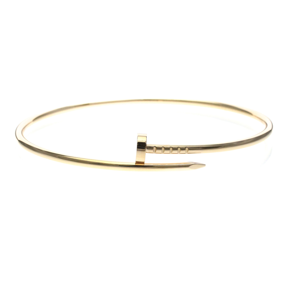 CARTIER Juste Un Clou Bangle SM Size19 18K Pink Gold Polished